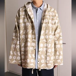 Michigan Rag Co. Vintage Hooded Canvas Coat Jacket